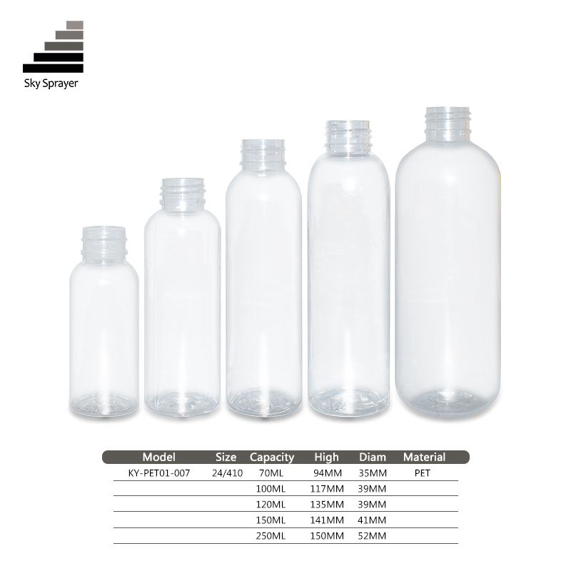 Plastic Bottle Manufacturer Suppliers Custom Wholesale  PET  Empty Plastic Bottles