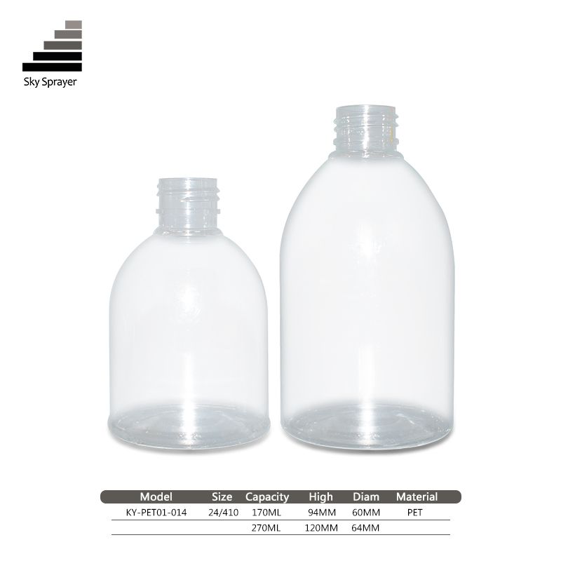 Plastic Bottle Manufacturer Suppliers Custom Wholesale  PET  Empty Plastic Bottles