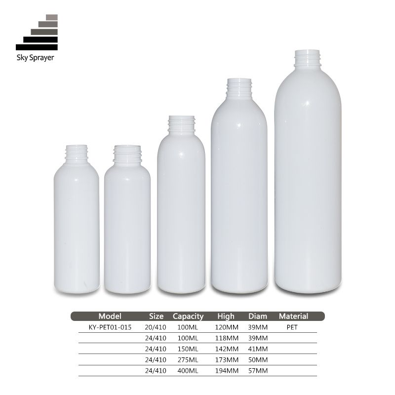 Plastic Bottle Manufacturer Suppliers Custom Wholesale  PET  Empty Plastic Bottles