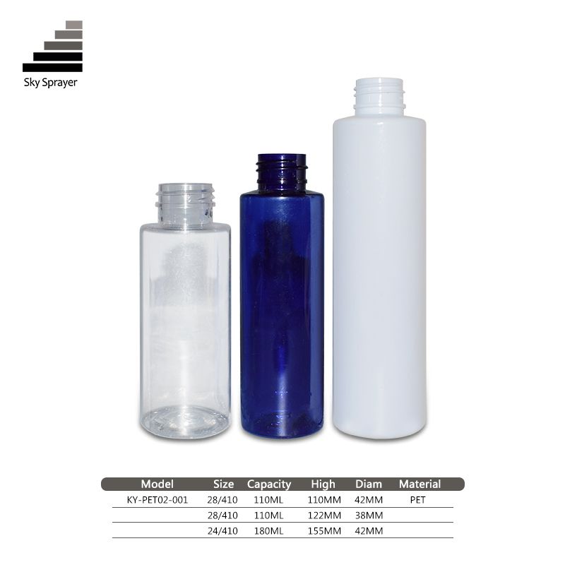 Plastic Bottle Manufacturer Suppliers Custom Wholesale  PET  Empty Plastic Bottles