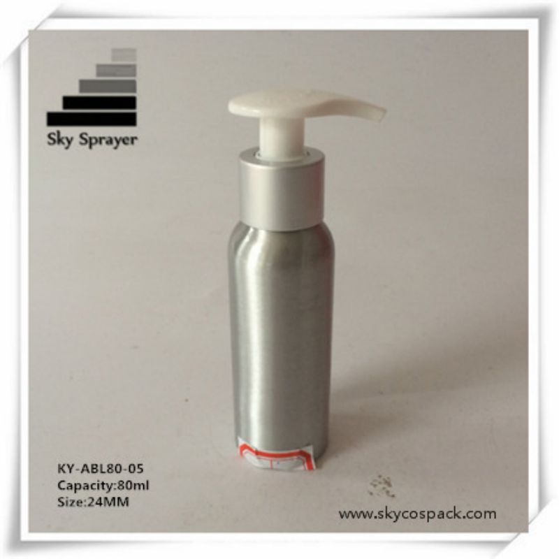 Good Reputation Exquisite 80ml Aluminum Cosmetics Package Bottle